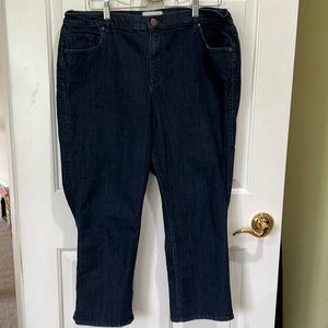 Ann Taylor Loft Modern Kick Crop Jeans